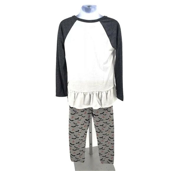 Little Monsters Girls Halloween 2 Piece Outfit Set 5T New Leggings Top - Picture 9 of 9